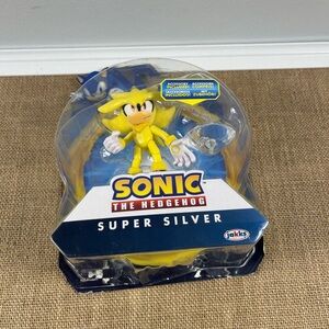 Jakks Pacific Sonic the Hedgehog Super Silver Action Figure - Yellow